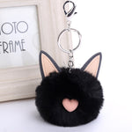 Porte Clé Pompon</br> Chat 2