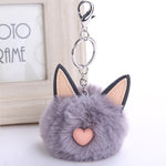 Porte Clé Pompon</br> Chat 2