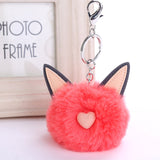 Porte Clé Pompon</br> Chat 2