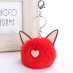 Porte Clé Pompon</br> Chat 2