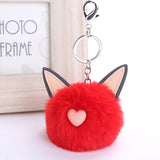 Porte Clé Pompon</br> Chat 2